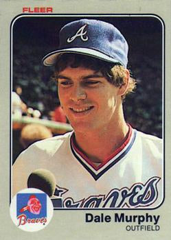 #142 Dale Murphy - Atlanta Braves - 1983 Fleer Baseball