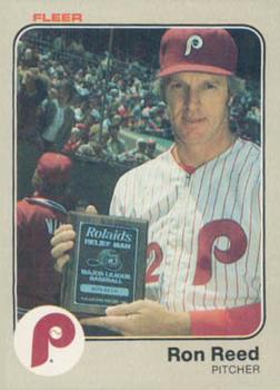 #169 Ron Reed - Philadelphia Phillies - 1983 Fleer Baseball