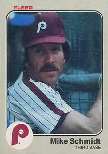 #173 Mike Schmidt - Philadelphia Phillies - 1983 Fleer Baseball