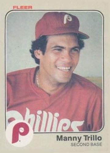 #174 Manny Trillo - Philadelphia Phillies - 1983 Fleer Baseball