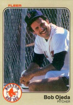 #190 Bob Ojeda - Boston Red Sox - 1983 Fleer Baseball