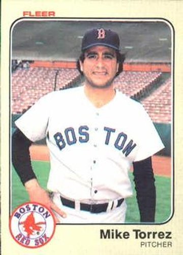 #197 Mike Torrez - Boston Red Sox - 1983 Fleer Baseball