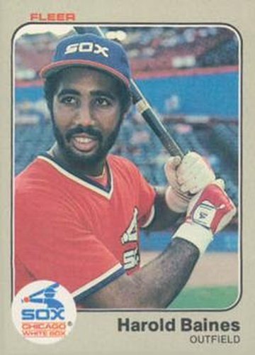 #229 Harold Baines - Chicago White Sox - 1983 Fleer Baseball