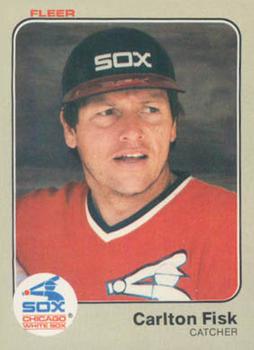 #235 Carlton Fisk - Chicago White Sox - 1983 Fleer Baseball