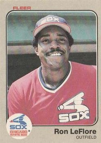 #246 Ron LeFlore - Chicago White Sox - 1983 Fleer Baseball