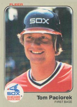 #248 Tom Paciorek - Chicago White Sox - 1983 Fleer Baseball