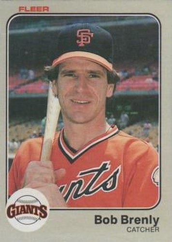 #255 Bob Brenly - San Francisco Giants - 1983 Fleer Baseball