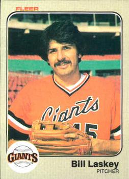 #264 Bill Laskey - San Francisco Giants - 1983 Fleer Baseball