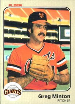 #269 Greg Minton - San Francisco Giants - 1983 Fleer Baseball