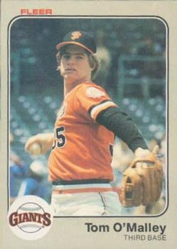 #271 Tom O'Malley - San Francisco Giants - 1983 Fleer Baseball