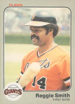 #272 Reggie Smith - San Francisco Giants - 1983 Fleer Baseball