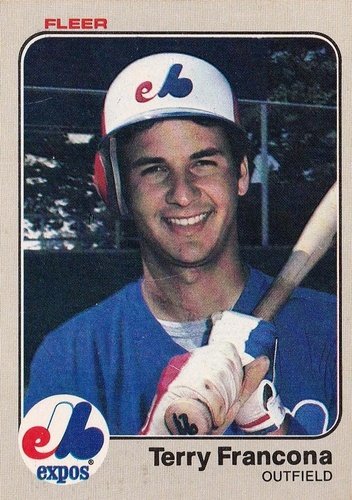 #281 Terry Francona - Montreal Expos - 1983 Fleer Baseball