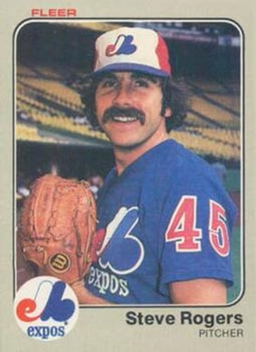 #294 Steve Rogers - Montreal Expos - 1983 Fleer Baseball