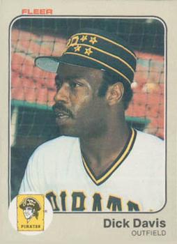 #305 Dick Davis - Pittsburgh Pirates - 1983 Fleer Baseball