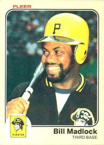 #309 Bill Madlock - Pittsburgh Pirates - 1983 Fleer Baseball