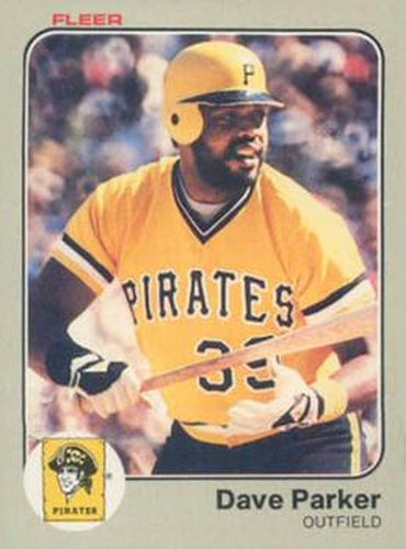 #315 Dave Parker - Pittsburgh Pirates - 1983 Fleer Baseball