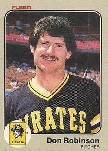 #319 Don Robinson - Pittsburgh Pirates - 1983 Fleer Baseball