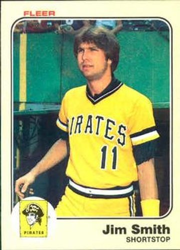 #323 Jim Smith - Pittsburgh Pirates - 1983 Fleer Baseball