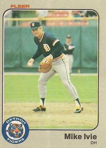 #331 Mike Ivie - Detroit Tigers - 1983 Fleer Baseball