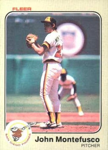 #367 John Montefusco - San Diego Padres - 1983 Fleer Baseball