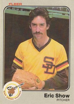 #372 Eric Show - San Diego Padres - 1983 Fleer Baseball