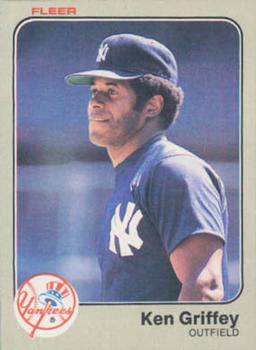 #382 Ken Griffey - New York Yankees - 1983 Fleer Baseball