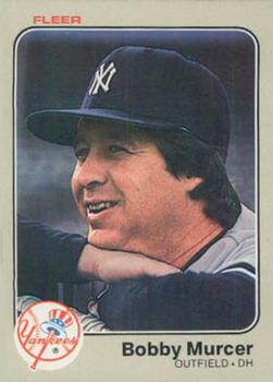 #390 Bobby Murcer - New York Yankees - 1983 Fleer Baseball