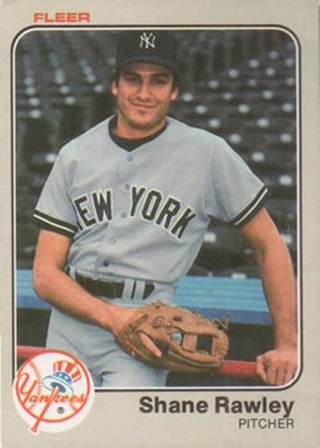 #394 Shane Rawley - New York Yankees - 1983 Fleer Baseball