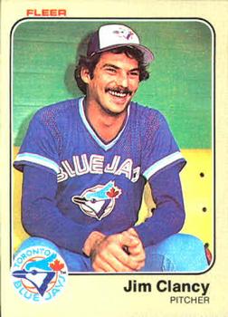 #426 Jim Clancy - Toronto Blue Jays - 1983 Fleer Baseball