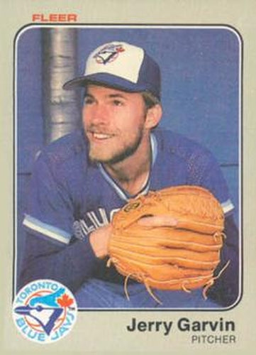 #428 Jerry Garvin - Toronto Blue Jays - 1983 Fleer Baseball