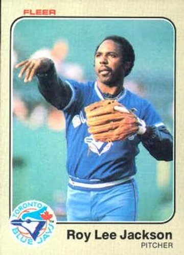 #431 Roy Lee Jackson - Toronto Blue Jays - 1983 Fleer Baseball