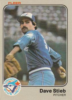 #441 Dave Stieb - Toronto Blue Jays - 1983 Fleer Baseball