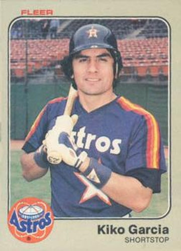 #447 Kiko Garcia - Houston Astros - 1983 Fleer Baseball