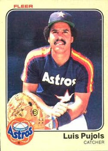 #459 Luis Pujols - Houston Astros - 1983 Fleer Baseball