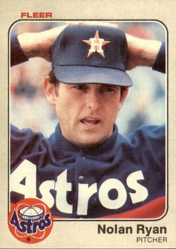 #463 Nolan Ryan - Houston Astros - 1983 Fleer Baseball