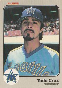 #479 Todd Cruz - Seattle Mariners - 1983 Fleer Baseball