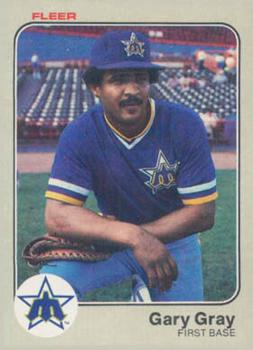 #480 Gary Gray - Seattle Mariners - 1983 Fleer Baseball