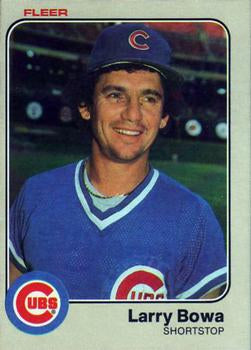 #491 Larry Bowa - Chicago Cubs - 1983 Fleer Baseball