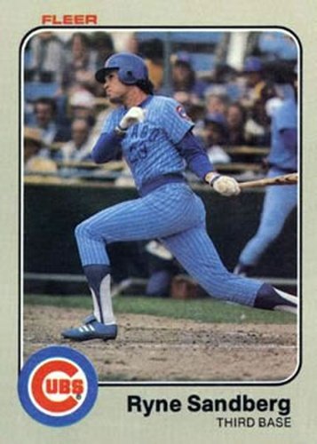 #507 Ryne Sandberg - Chicago Cubs - 1983 Fleer Baseball