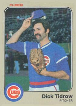 #510 Dick Tidrow - Chicago Cubs - 1983 Fleer Baseball