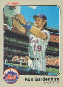 #543 Ron Gardenhire - New York Mets - 1983 Fleer Baseball