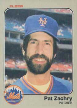 #561 Pat Zachry - New York Mets - 1983 Fleer Baseball