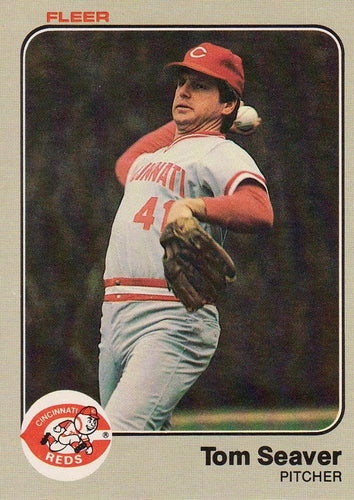 #601 Tom Seaver - Cincinnati Reds - 1983 Fleer Baseball