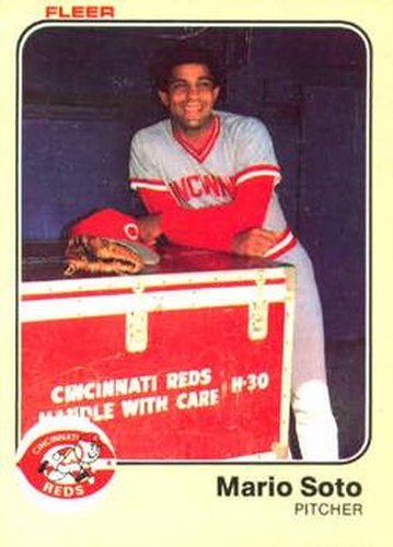 #603 Mario Soto - Cincinnati Reds - 1983 Fleer Baseball