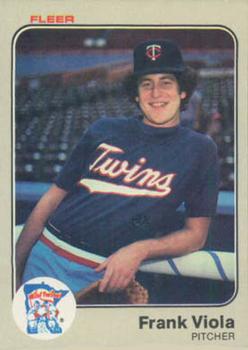 #625 Frank Viola - Minnesota Twins - 1983 Fleer Baseball