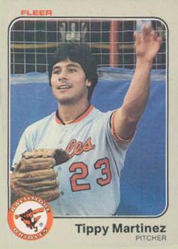 #65 Tippy Martinez - Baltimore Orioles - 1983 Fleer Baseball