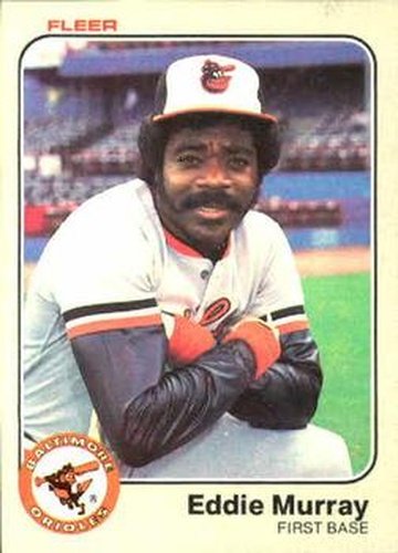 #67 Eddie Murray - Baltimore Orioles - 1983 Fleer Baseball