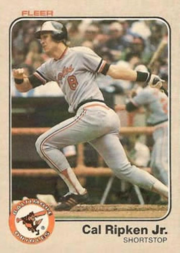 #70 Cal Ripken Jr. - Baltimore Orioles - 1983 Fleer Baseball
