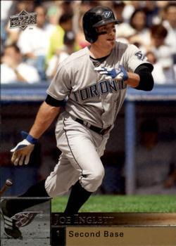 #921 Joe Inglett - Toronto Blue Jays - 2009 Upper Deck Baseball