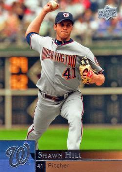 #929 Shawn Hill - Washington Nationals - 2009 Upper Deck Baseball